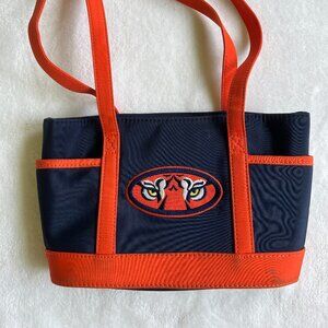 Auburn Tigers Navy & Orange Shoulder Tote Bag